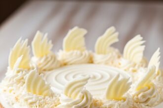 White Chocolate Coconut Cake