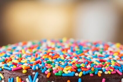 Chocolate Cake With Sprinkles