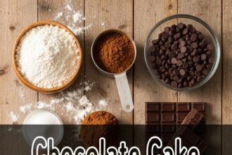 Chocolate Cake Ingredients List
