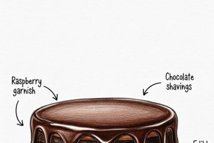 Chocolate Cake Sketch