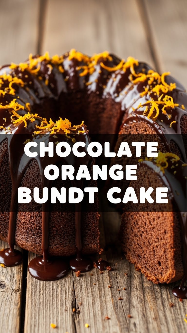 Chocolate Orange Bundt Cake