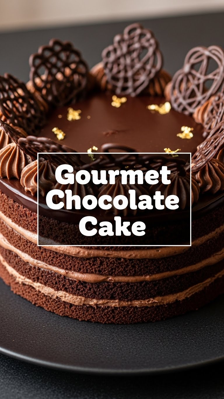 Gourmet Chocolate Cake