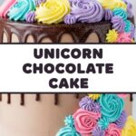 Unicorn Chocolate Cake