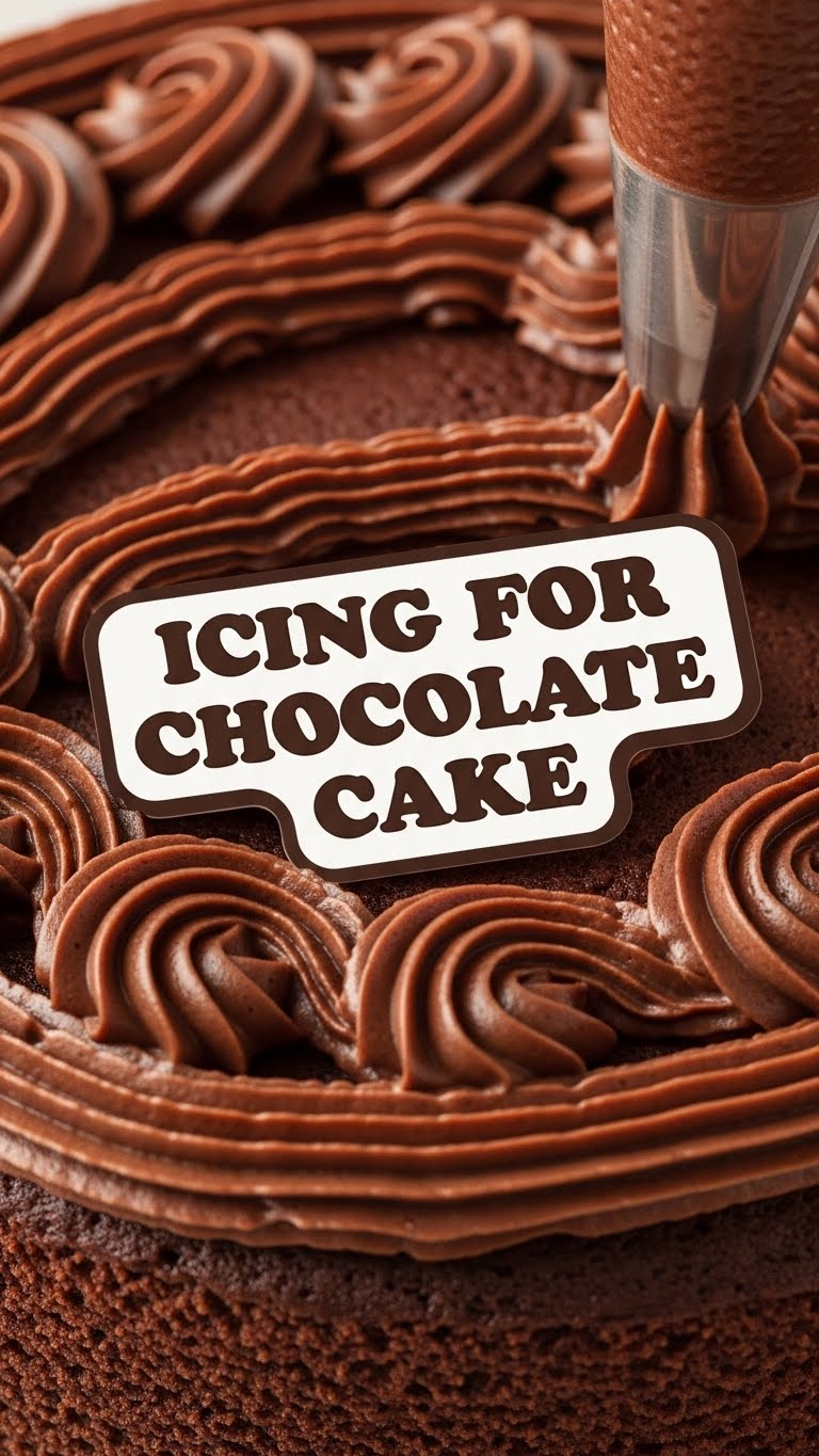 Icing For Chocolate Cake
