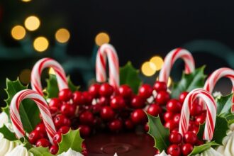 Chocolate Cake For Christmas