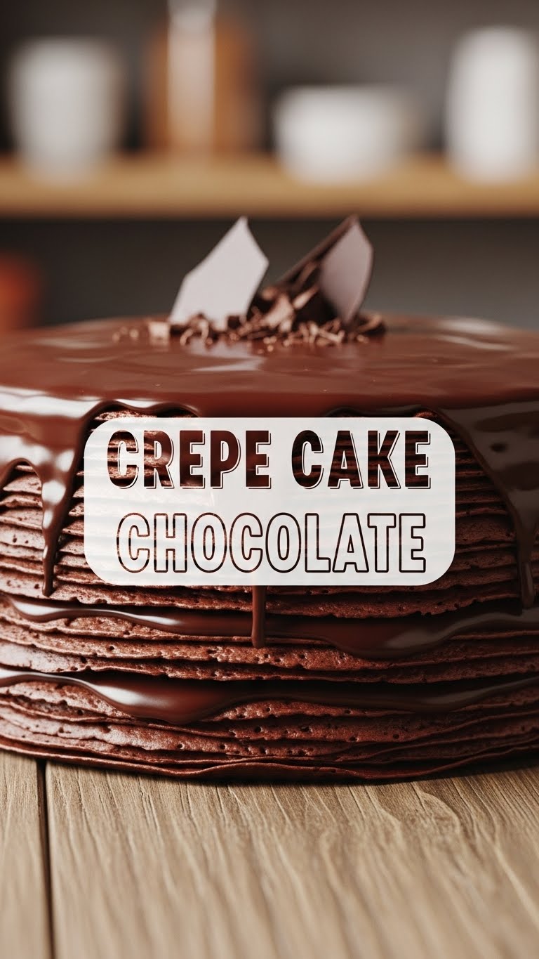 Crepe Cake Chocolate