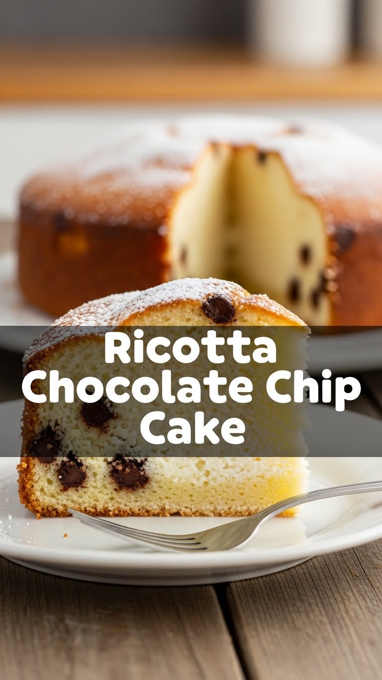 Ricotta Chocolate Chip Cake