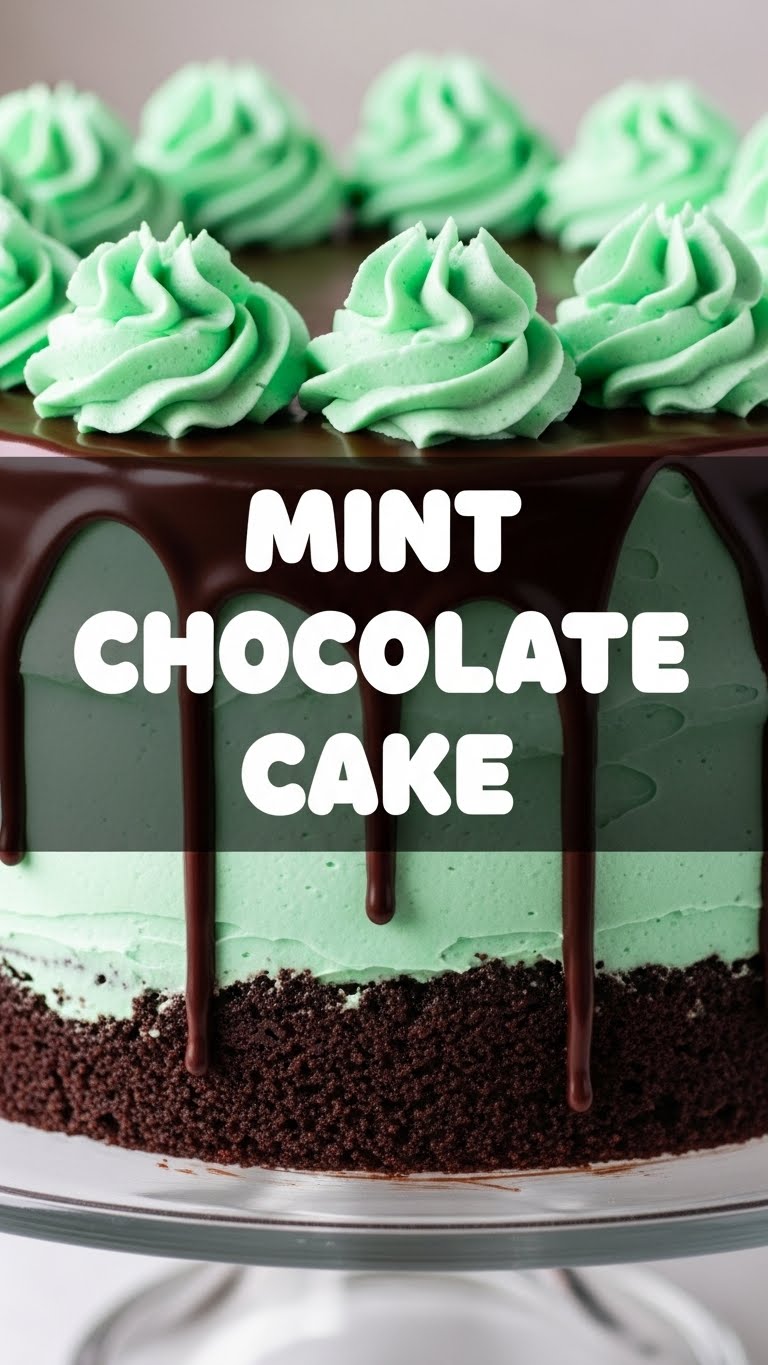 Mint Chocolate Cake