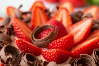 Easy Chocolate Strawberry Cake