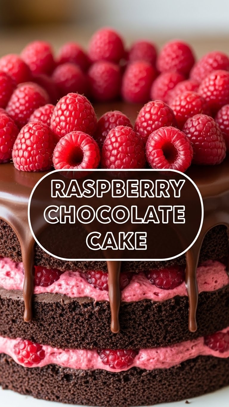 Raspberry Chocolate Cake