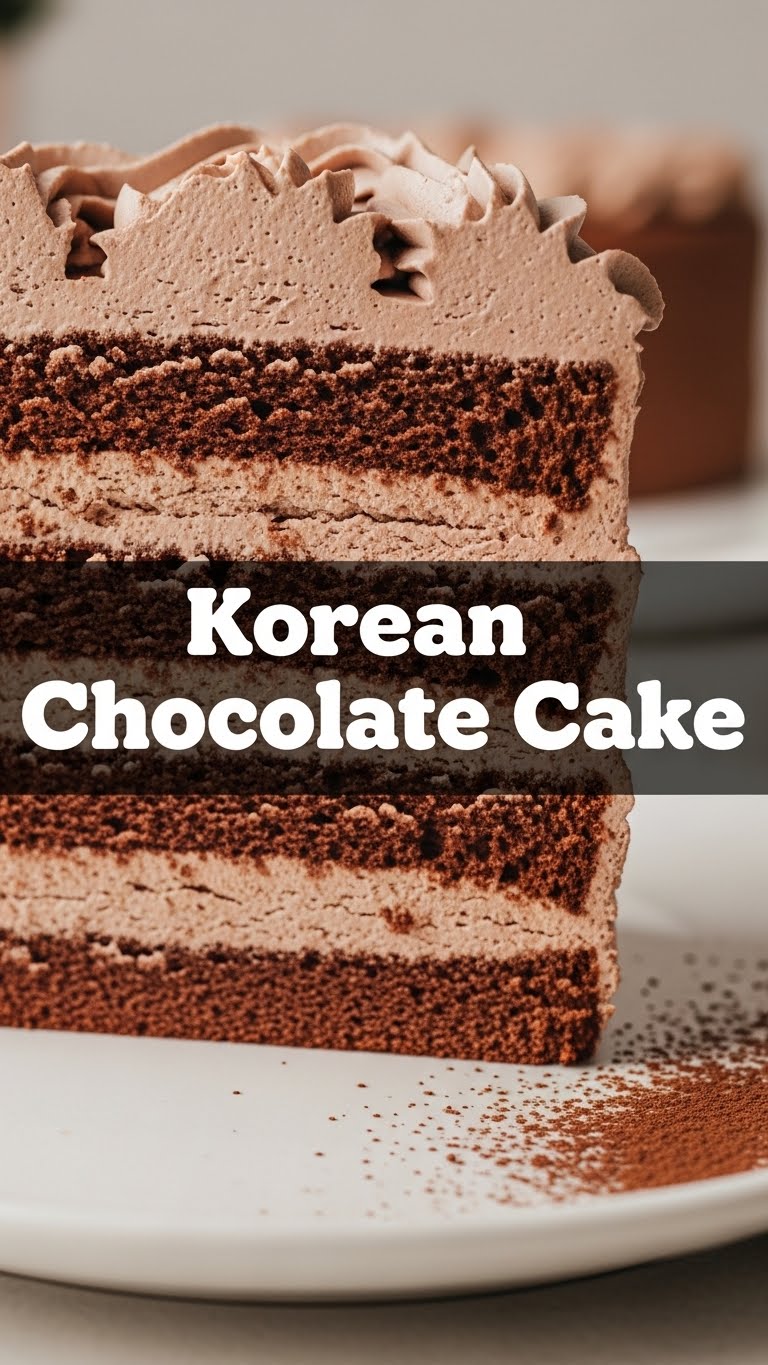 Korean Chocolate Cake