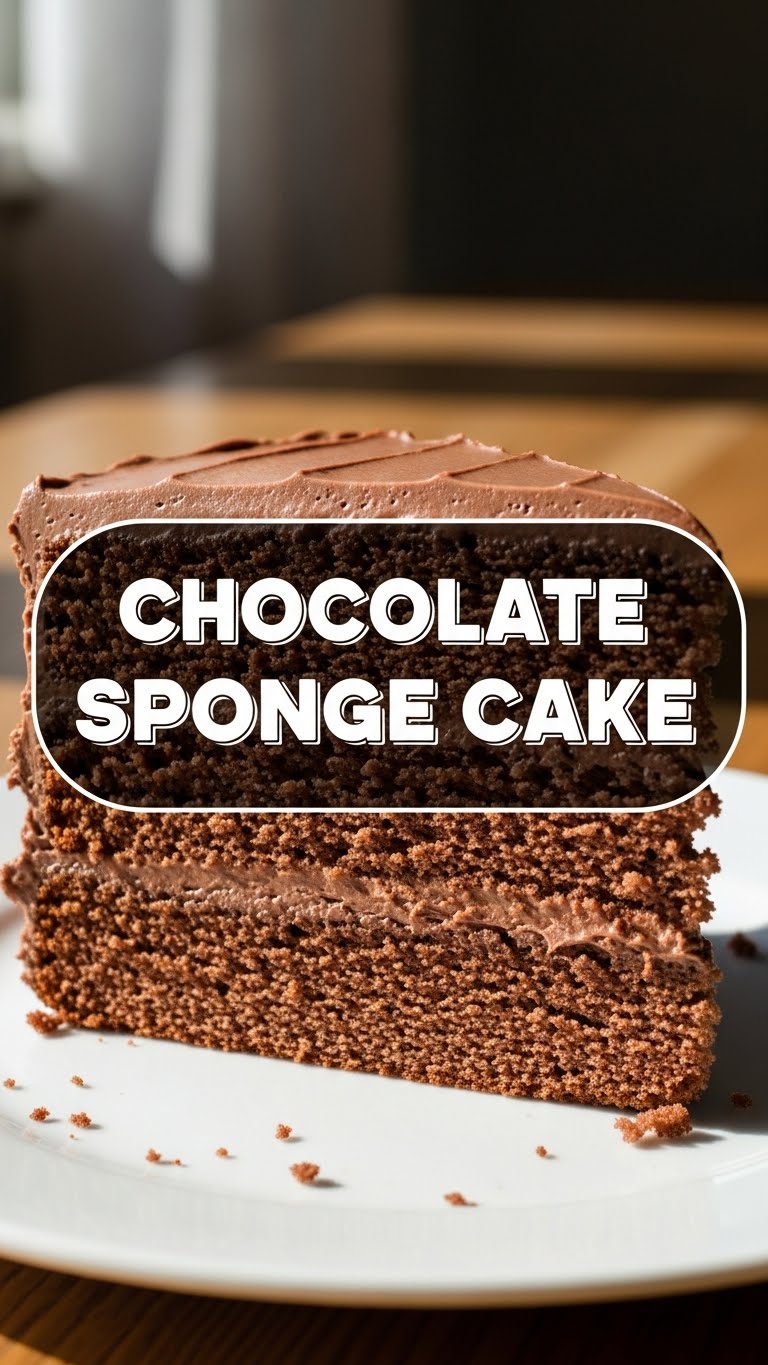 Chocolate Sponge Cake