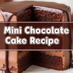 Mini Chocolate Cake Recipe