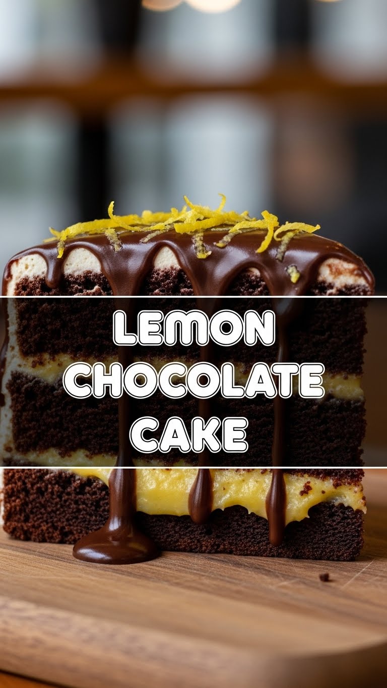 Lemon Chocolate Cake