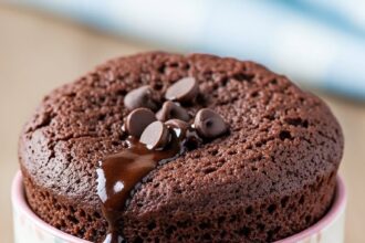 Low Calorie Chocolate Mug Cake