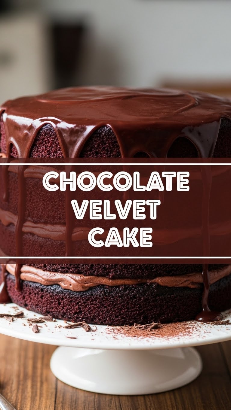 Chocolate Velvet Cake
