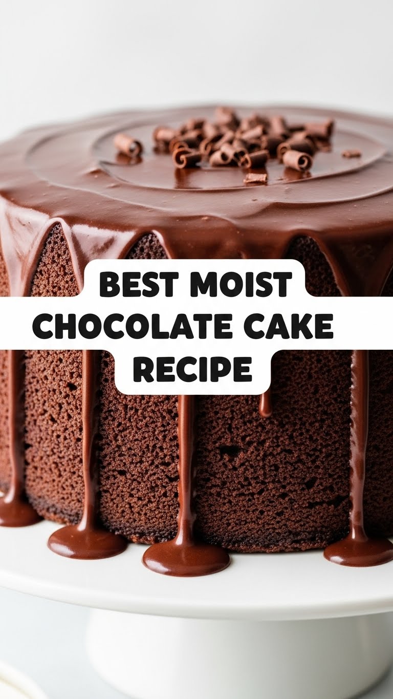Best Moist Chocolate Cake Recipe
