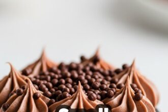 Small Chocolate Cake Decoration