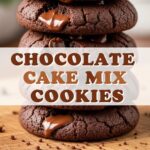 Chocolate Cake Mix Cookies