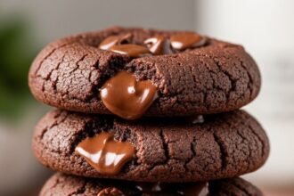 Chocolate Cake Mix Cookies