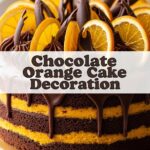 Chocolate Orange Cake Decoration