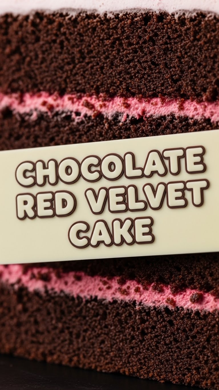 Chocolate Red Velvet Cake