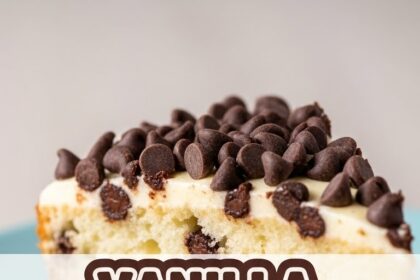 Vanilla Chocolate Chip Cake