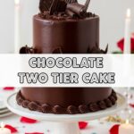 Chocolate Two Tier Cake