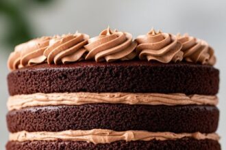 10 Layer Chocolate Cake