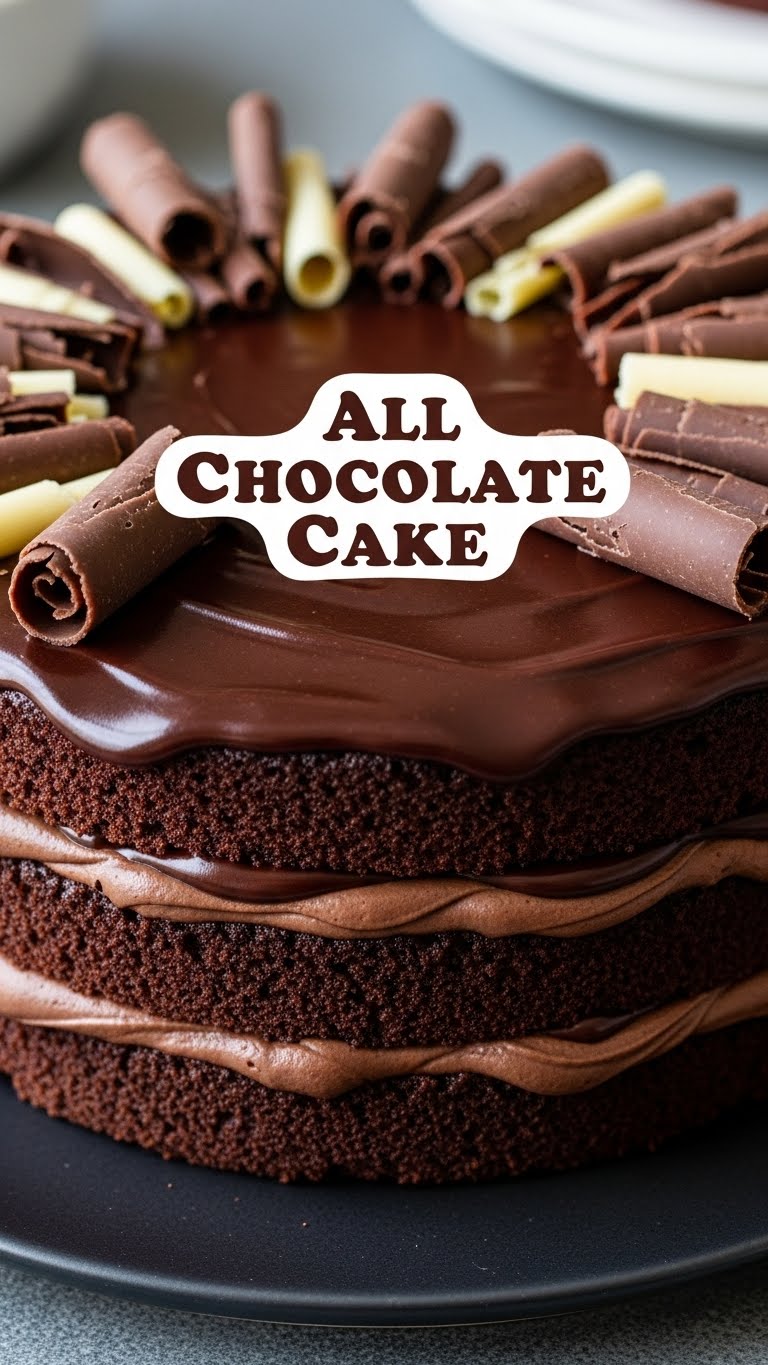All Chocolate Cake