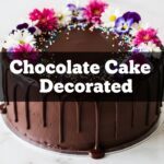 Chocolate Cake Decorated