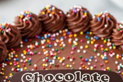 Chocolate Fudge Birthday Cake