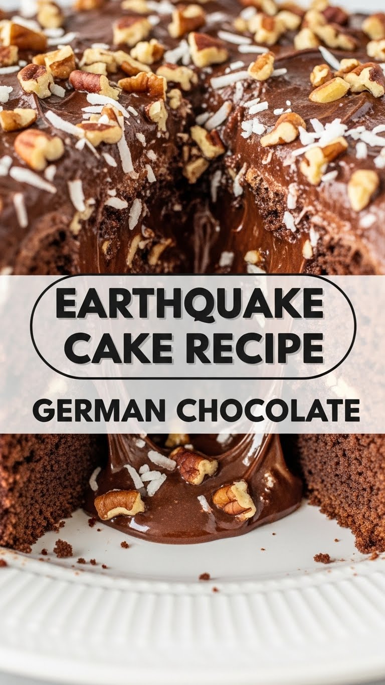 Earthquake Cake Recipe German Chocolate