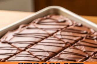 Chocolate Cake Sheet Pan