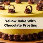 Yellow Cake With Chocolate Frosting