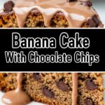 Banana Cake With Chocolate Chips