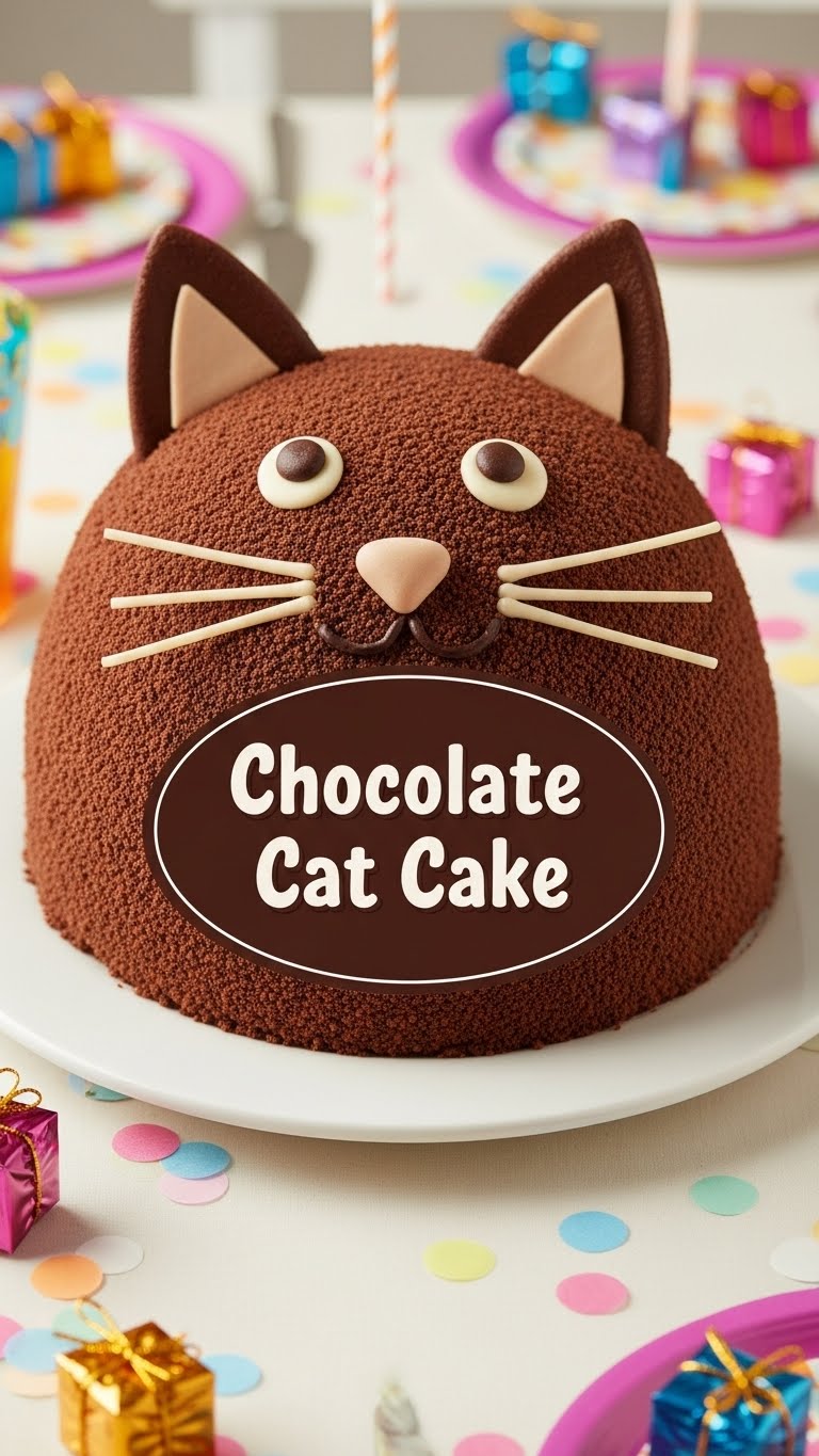 Chocolate Cat Cake