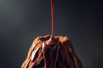 Chocolate Volcano Cake