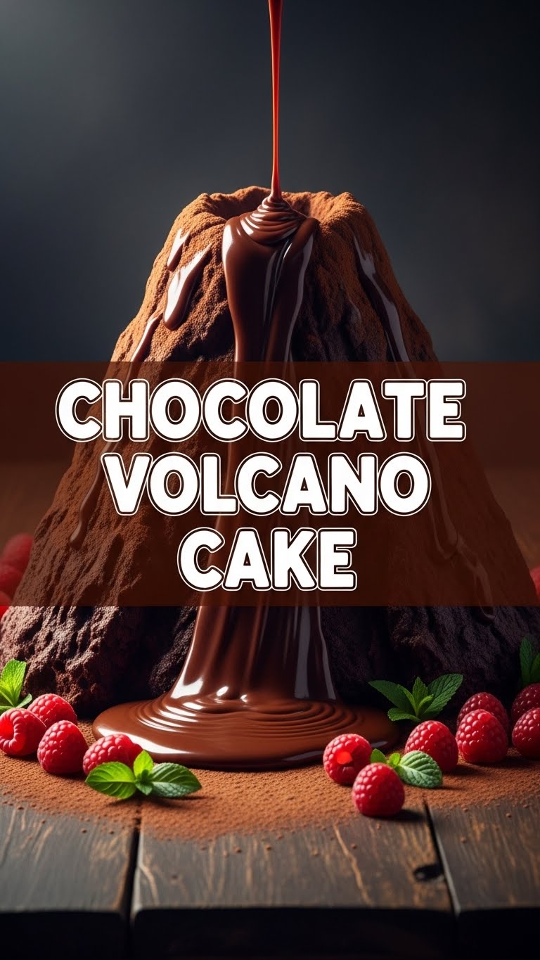 Chocolate Volcano Cake