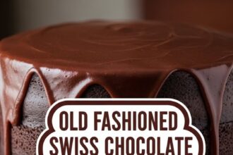 Old Fashioned Swiss Chocolate Cake