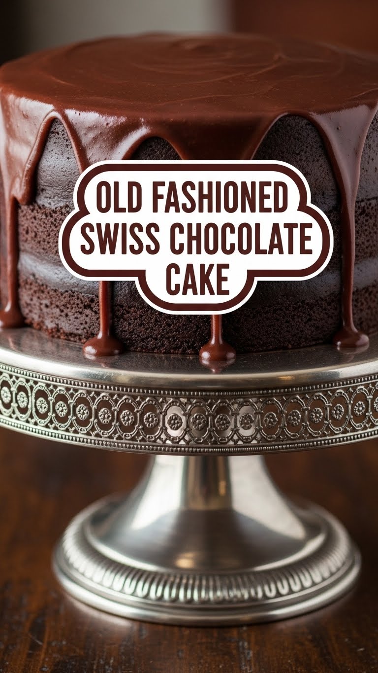 Old Fashioned Swiss Chocolate Cake