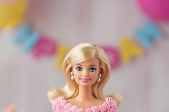 Chocolate Barbie Cake