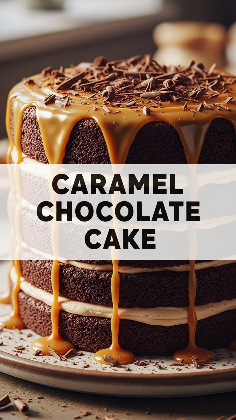 Caramel Chocolate Cake