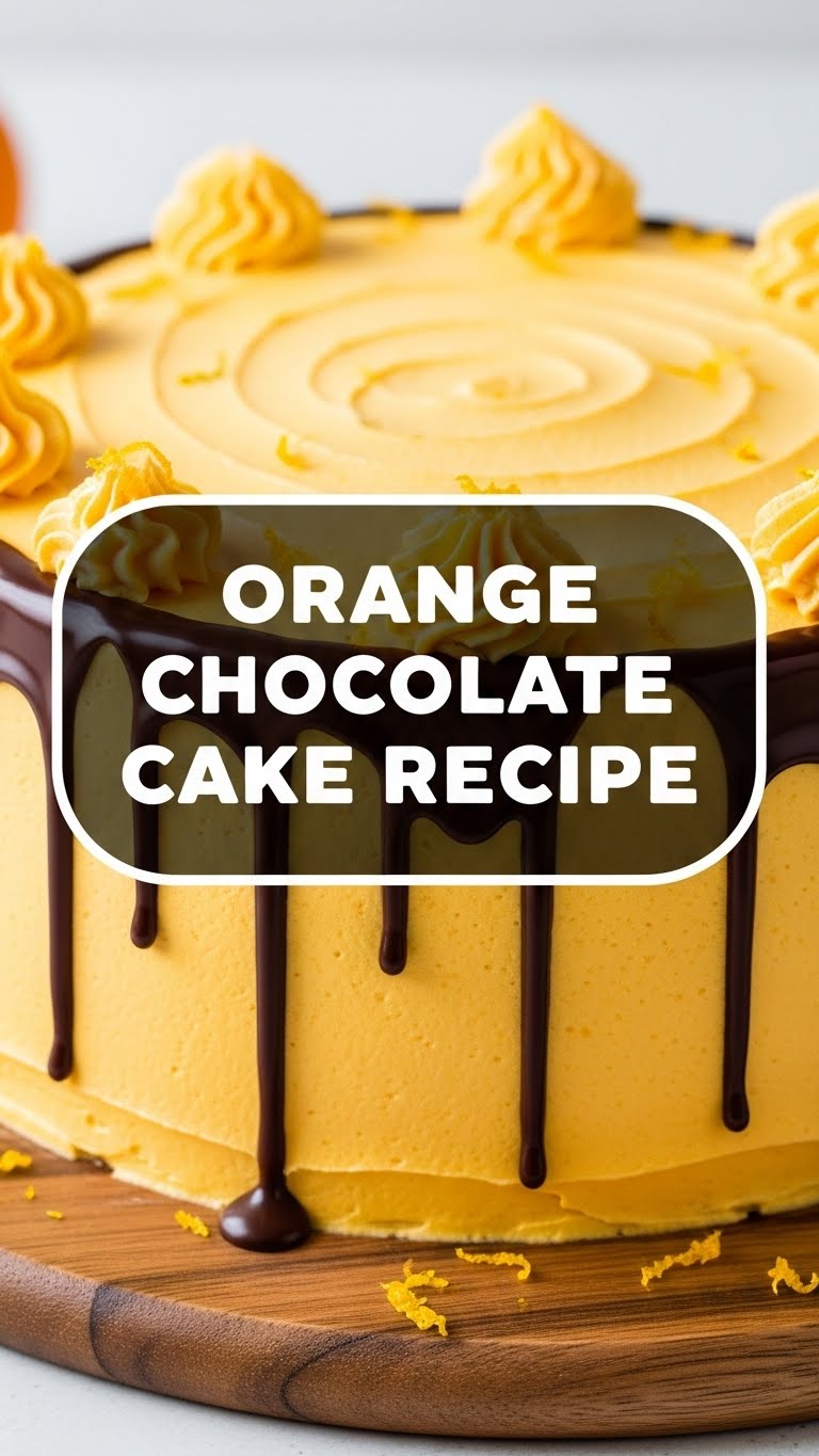 Orange Chocolate Cake Recipe