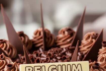 Belgium Chocolate Cake Design