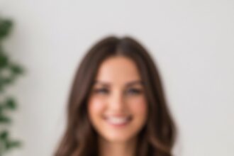 Chocolate Cake With Pink Decorations
