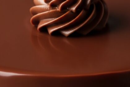 Cake With Chocolate Ganache