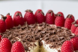 Raspberry And White Chocolate Cake