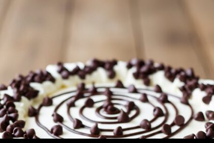 Chocolate Chip Ice Cream Cake