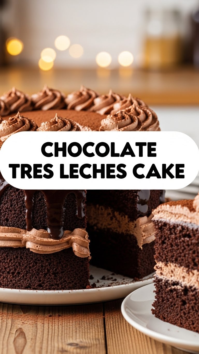 Chocolate Tres Leches Cake